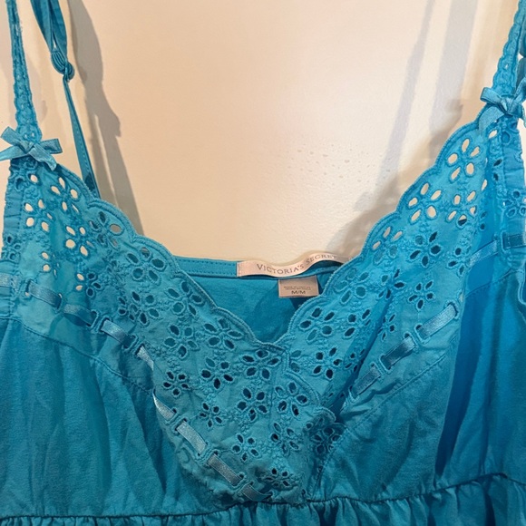 Victoria's Secret Blue Lace-Trim Camisole - Picture 6 of 6